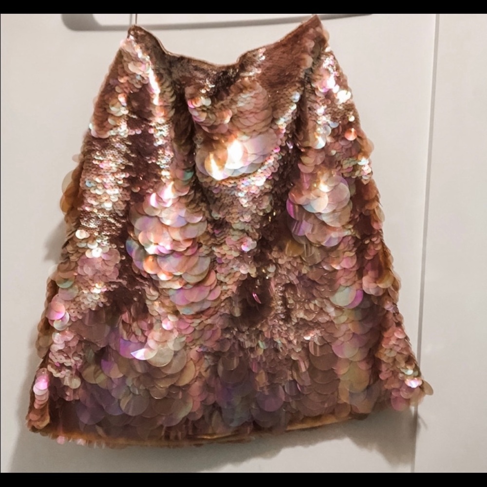 Authentic Escada mermaid pattern desert rose skirt - Picture 5 of 6